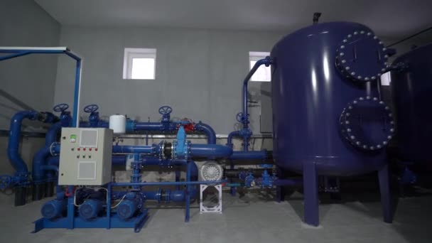 Water Treatment Station — Stock Footage Water Treatment Station Royalty Free Stock Footage