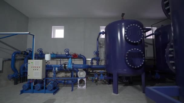 Water Treatment Plant — Stock Video