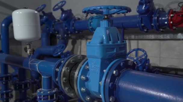 Water Pressure Station — Stock Video