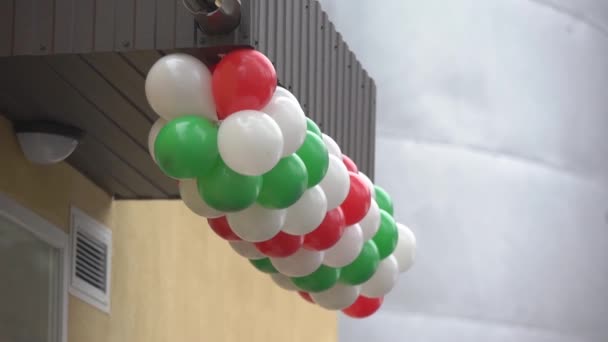 Party Luftballons Dekoration — Stockvideo