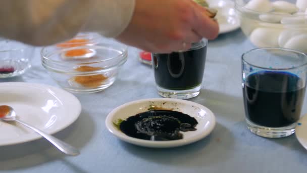 Peinture Œufs de Pâques Gros plan 