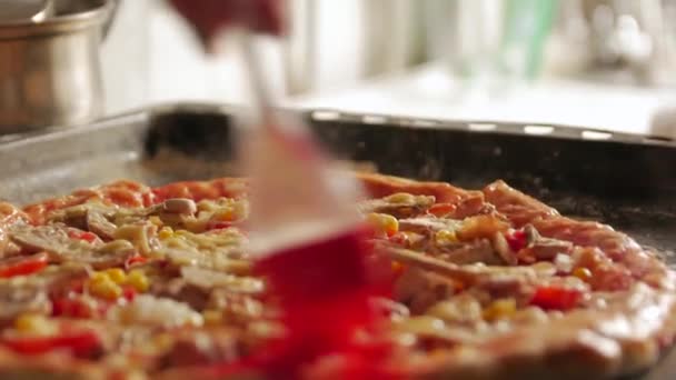 Pizza chaude fraîche — Video