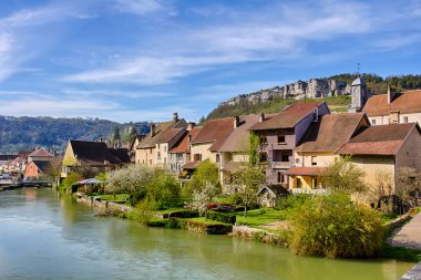 Loue River in Ornans