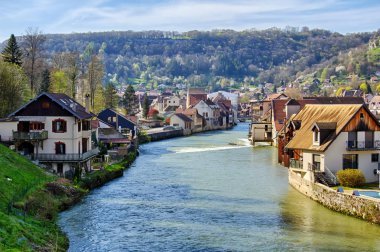 Loue River in Ornans