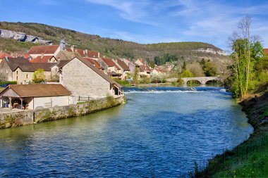 Loue River in Ornans