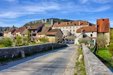Ornans'ta Nahin Bridge'de