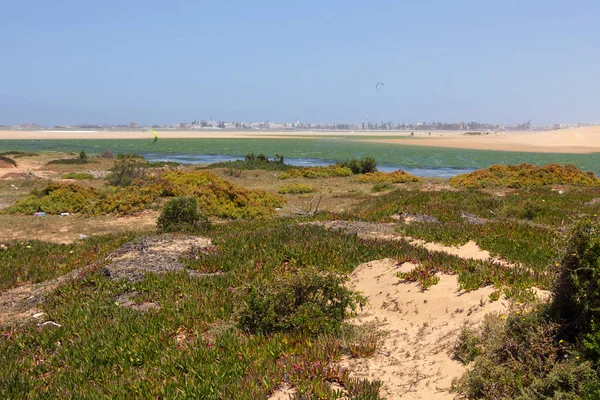 Spiaggia Essaouira Marocco Africa — Foto Stock