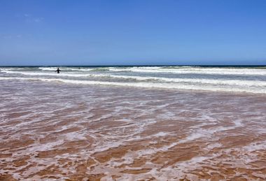 Sidi Kaouki Beach yakınındaki Essaouira, Morocco