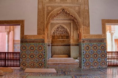 Saadian mezar Marakeş