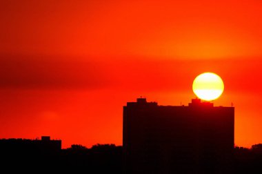 Novosibirsk sabah erken yaz