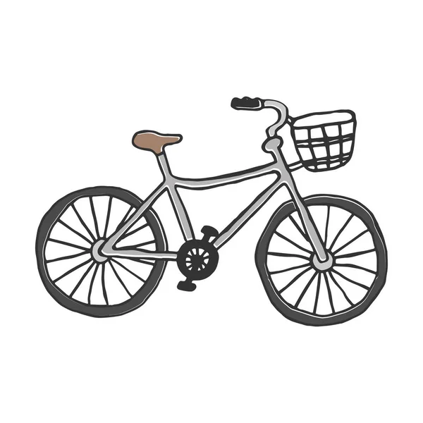 Vintage Bisiklet vektör — Stok Vektör