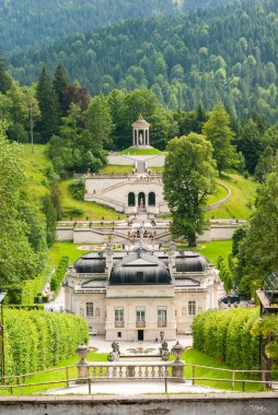 seçici odak, güzel bina, Almanya 'da terk edilmiş bir yer, Münih