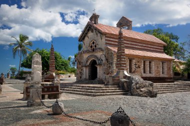 Altos de Chavon 'daki St. Stanislaus Kilisesi, Casa de Campo, Dominicana