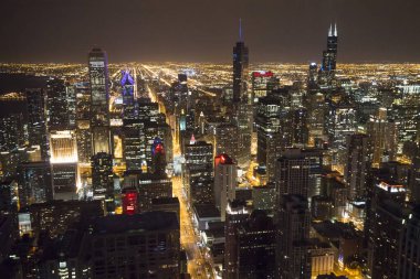 Chicago şehir merkezine 95 yerden