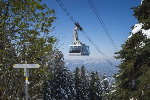 Pfanderbahn in Bregenz, Österreich — Stockfoto