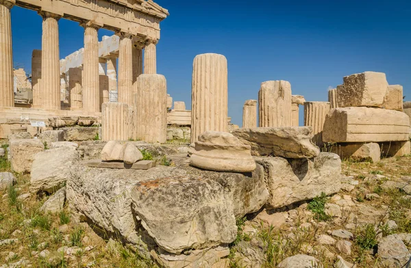 Stock image Ancient ruins closeup, Acropolis, Athens