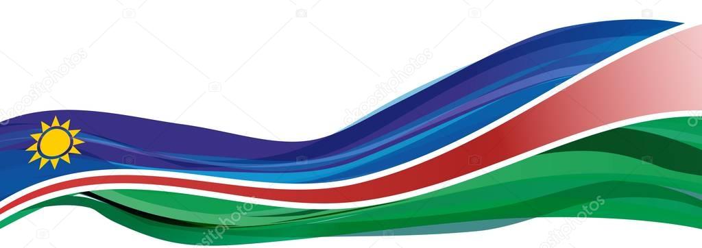 Flagge Rot Grün Blau Flagge Rot Grün Blau