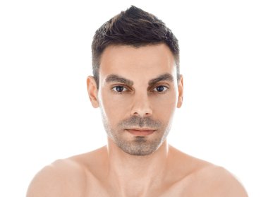 yakışıklı bir adam portresi