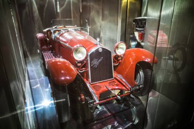 Retro araba Müzesi'nde