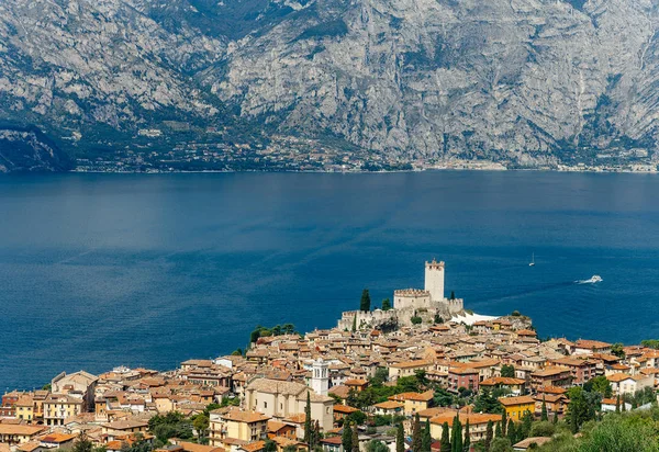 Malcesina no lago garda — Fotografia de Stock