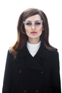 genç kadının moda portre