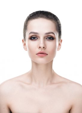 Genç güzel kadın. 