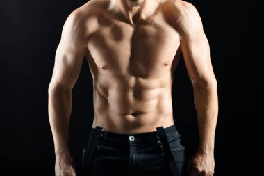 genç adamın gövde