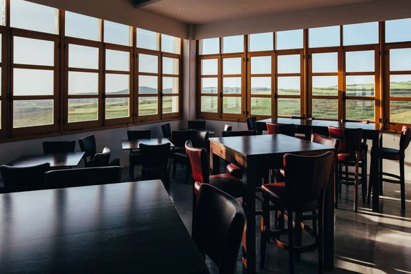 Interior of empty restaurant — Stock Photo, Image