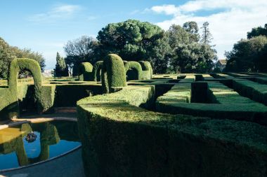 Barcelona'da Park labirent
