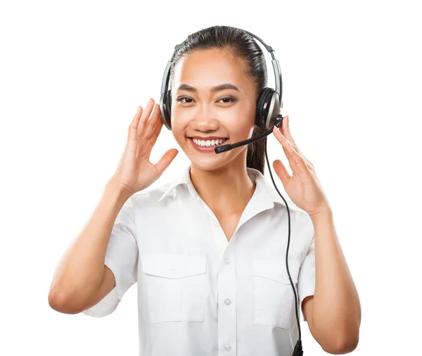 Customer service operator — Stock Photo, Image