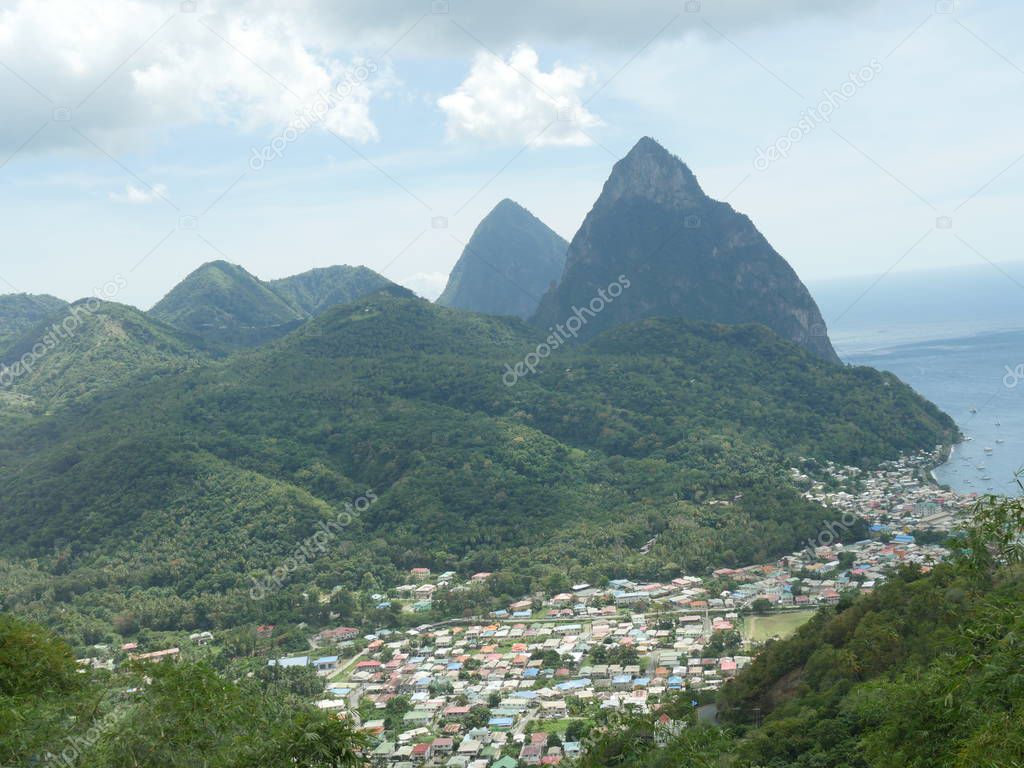 Piton Mountains, St Lucia