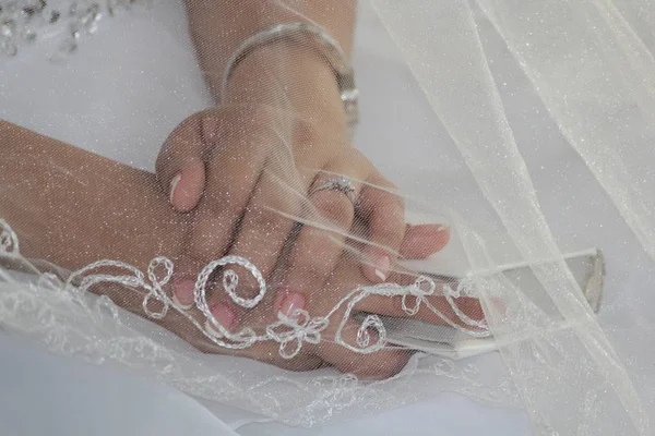 Accesorios de boda nupcial — Foto de Stock