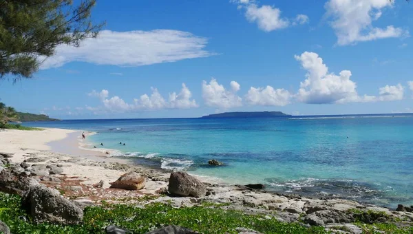 Playa de Tachogna, Tinian — Foto de Stock
