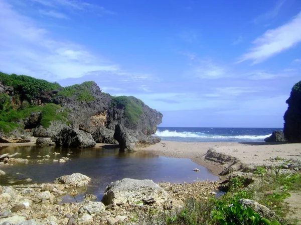 Hidden Beach, Saipan — Stock Photo, Image