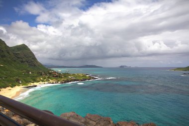 Makapuu point lookout, Oahu, Hawaii 