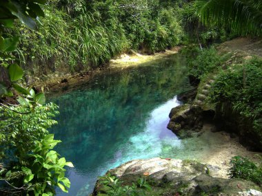 Enchanted River, Hinatuan, Surigao del Sur Philippines