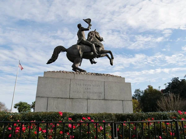 Jackson monument, New Orleans — Stockfoto