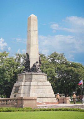 Anıt, Ali Rıza park, Manila, Filipinler, Closeup vurdu 