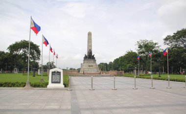 Rizal Park Anıtı, Manila, Filipinler
