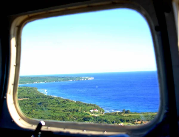 Vista Costera Parte Sur Saipán Islas Marianas Del Norte Vista — Foto de Stock
