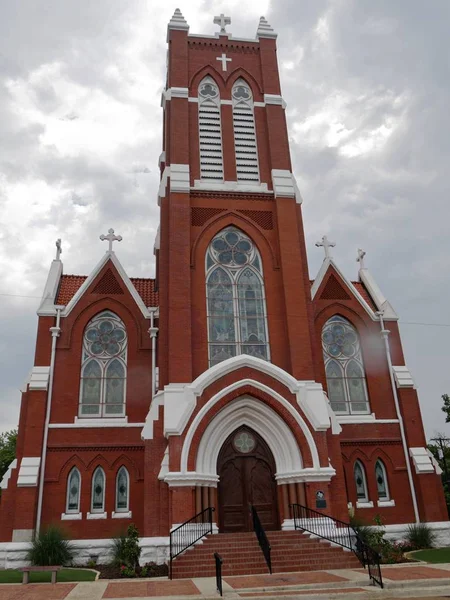 Patrick Catholic Church Denison Grayson County Texas — Stock Photo, Image