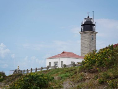 Kunduz Kuyruklu Deniz feneri Conacicut Adası Jamestown, Rhode Island