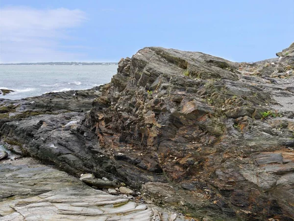 Vistas Panorámicas Costa Jamestown Rhode Island — Foto de Stock