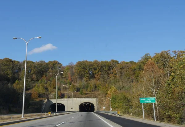 Bobby Hopper Tunnel Interstate Winslow Arkansas — Stock Photo, Image