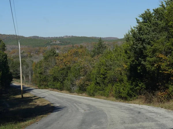 Unidades Cênicas Outono Torno Arkansas — Fotografia de Stock