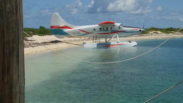 Florida Keys États Unis Août 2019 Hydravion Décolle Quelques Minutes — Video