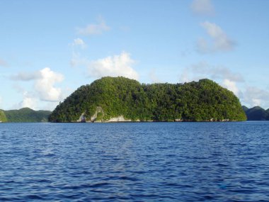 Scenic view of the Rock Islands in Palau