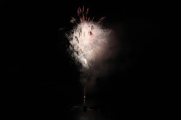 Fireworks Skies New Year Eve — ストック写真