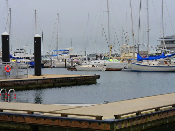 Newport Rhode Island September 2017 Manhã Cedo Cais Ferry Com — Fotografia de Stock
