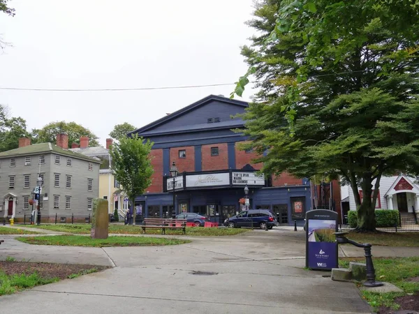 Newport Rhode Island September 2017 Wide Shot Jenny Pickens Theater — стокове фото